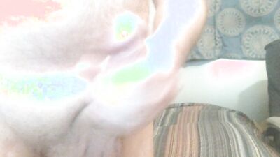 Dripping lots of precum leads to handsfree throbbing cumshot