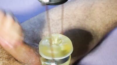 Perverted amateur chap is playing with a pecker in this homemade video