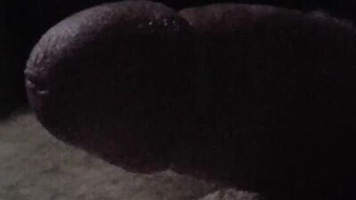 Amateur bloke is filming his hard cock before going to bed