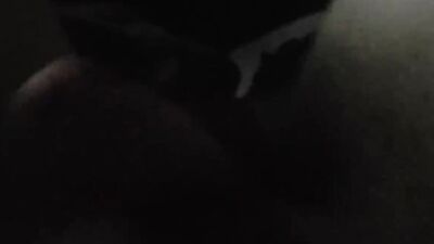 Amateur bloke is filming his hard cock before going to bed