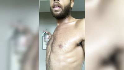 SHOWER SEXY NUDIST ROCK MERCURY SCRUBS PORNSTAR ASS RINSING OFF THICK PUBES AND GIANT COCK