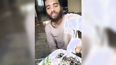 Rock Mercury Live on Instagram Listening to Dame Dash and eating Alkaline