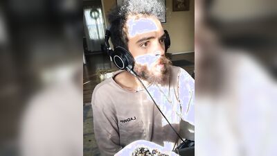 Rock Mercury Live on Instagram Listening to Dame Dash and eating Alkaline