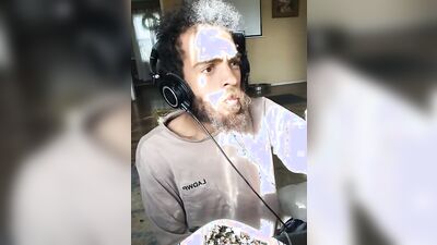 Rock Mercury Live on Instagram Listening to Dame Dash and eating Alkaline