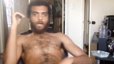 Rock Mercury is jerking off in front of the camera