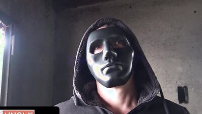 Mystery Group Of Masked Guys Strip Down
