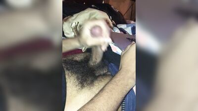 Cum Show while watching Porn - Rock Mercury