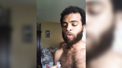Shirtless Smoke And Chat