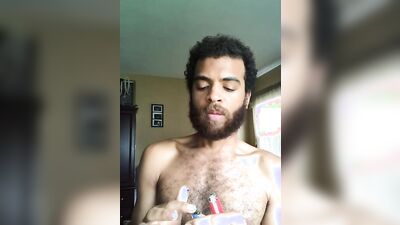 Shirtless Smoke And Chat