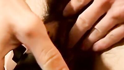 Skinny twink takes his cock and strokes it on the camera