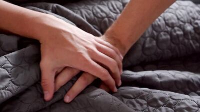 Johnny Hill & Carter Woods are making love in their apartment