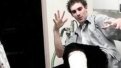 College dudes are enjoying is some foot fetish in this video