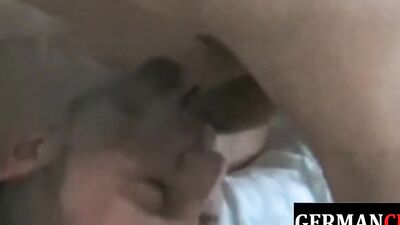 German gay couple is making their amateur ass fucking video