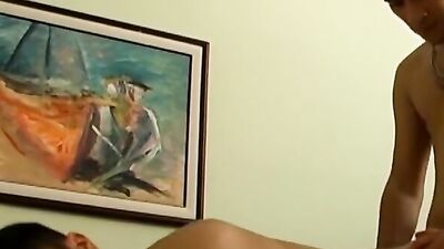 Gay couple is having sex in this home made gay video