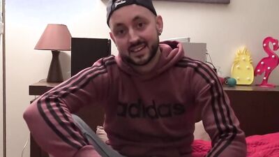 Amateur gay couple is making their ass fucking hot video