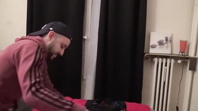 Amateur gay couple is making their ass fucking hot video