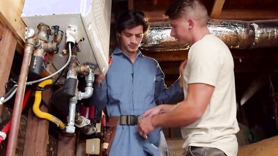 Cute fellows are screwing each other in this hot video