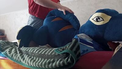 Big blue dinosaur Fun#15