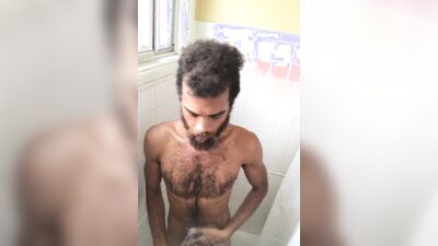 Naked Shower Cam and Get ready Session - Rock Mercury