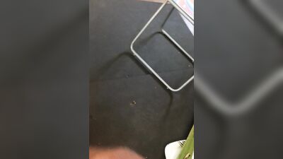 Using Aloe Vera to Jerk My Cock until I Burst & rub soothing gel on body