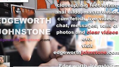 EDGEWORTH JOHNSTONE Big Feet Closeup CENSORED Businessman male foot fetish PART 2 business suit
