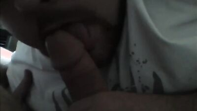 Afternoon fun with a horny chaser friend, tasting and taking his delicious meat in both my holes