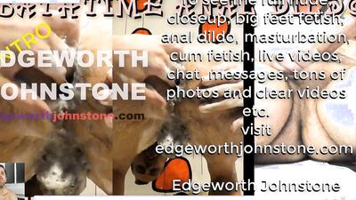 EDGEWORTH JOHNSTONE Bath time anal dildo - Bathtub gay ass fucking and sucking fake cock - hot guy