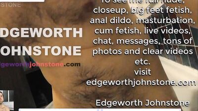 EDGEWORTH JOHNSTONE Bath time anal dildo - Bathtub gay ass fucking and sucking fake cock - hot guy