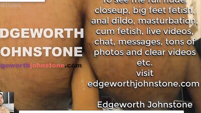 EDGEWORTH JOHNSTONE Bath time anal dildo - Bathtub gay ass fucking and sucking fake cock - hot guy