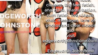 EDGEWORTH JOHNSTONE Bath time anal dildo - Bathtub gay ass fucking and sucking fake cock - hot guy