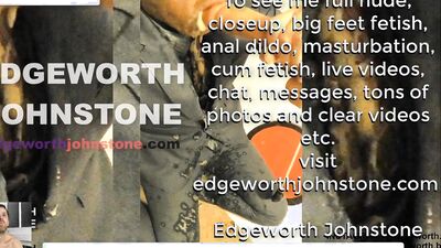 EDGEWORTH JOHNSTONE Suit Blowjob - Dildo blow job of gay businessman. Likes sucking a big cock