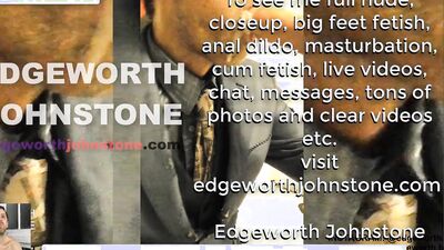 EDGEWORTH JOHNSTONE Suit Blowjob - Dildo blow job of gay businessman. Likes sucking a big cock