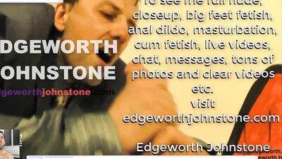 EDGEWORTH JOHNSTONE Suit Blowjob - Dildo blow job of gay businessman. Likes sucking a big cock