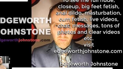 EDGEWORTH JOHNSTONE Suit Blowjob - Dildo blow job of gay businessman. Likes sucking a big cock