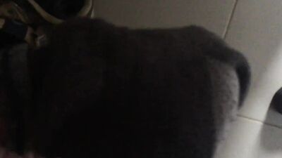 Kinky guy plays with his cock and shows those feet and toes