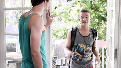 NextDoorStudios Twink Logan Knows How 2 Get that Raw Anal!