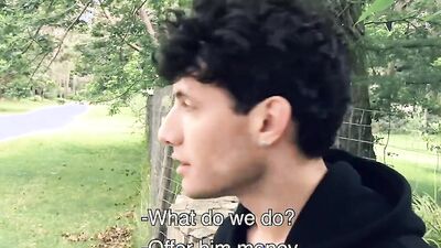 This amateur lad agrees to have sex on the camera for some cash