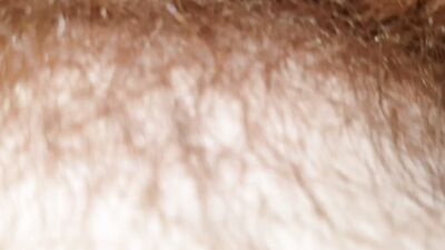 Hairy guy plays with his cock, jizzes, pisses and films it all