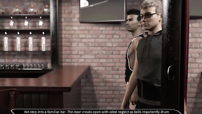 Handsome young studs go down and dirty in a 3D porn game