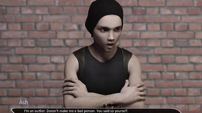 Handsome young studs go down and dirty in a 3D porn game