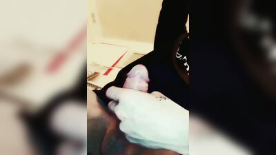 Scottish bwc edging, fleshlight fucking and huge cum load