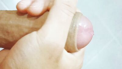 Jerking close up