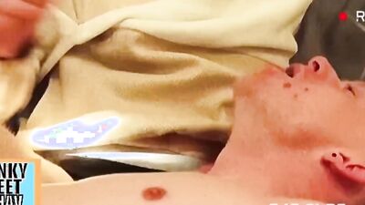 Jamie Nave and his boyfriend are sucking each other's feet