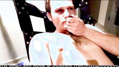 Two naughty gay lads are passionately ass-fucking one another