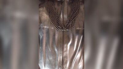 Kinky guy in latex outfit is chatting with his fans on webcam show