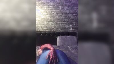 Gay Spider-Man twink wank