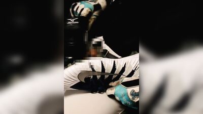 Dude pulls out his cock and plays with it on the camera
