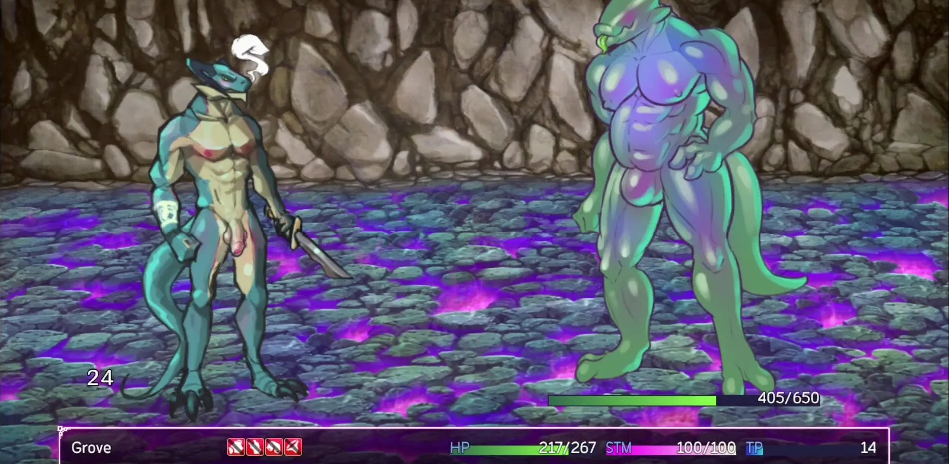 Intimate gameplay moments