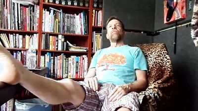 hairyartist-in which our relaxing meditation turns to Cock