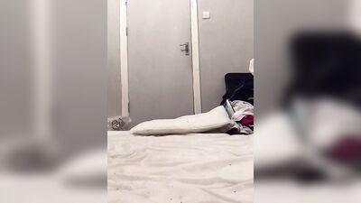 Black soccer player goes home after a game to jerk off